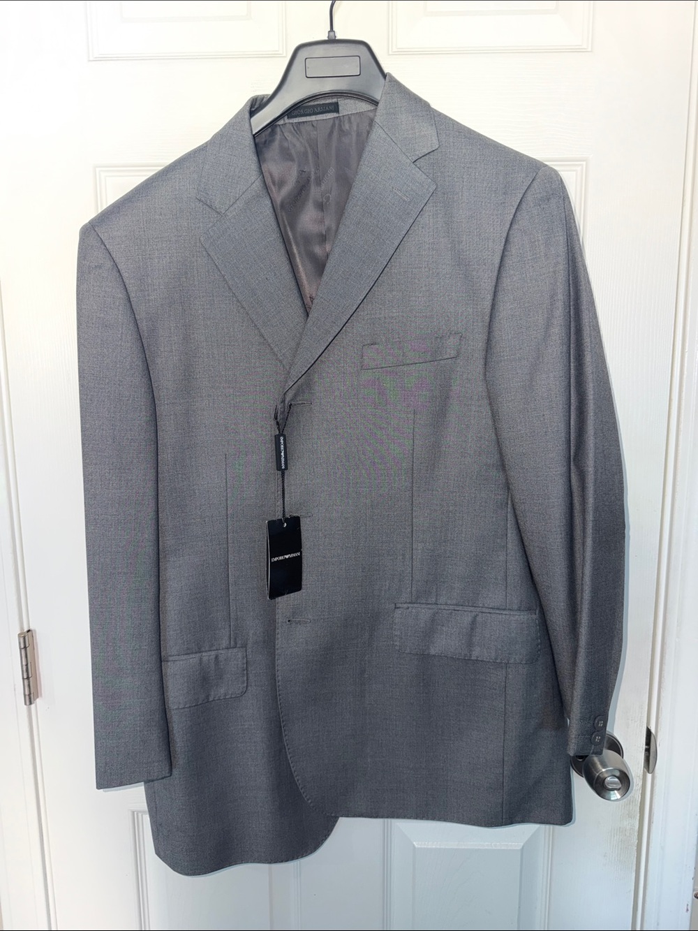 Giorgio Armani Light Gray Men's Sport Coat